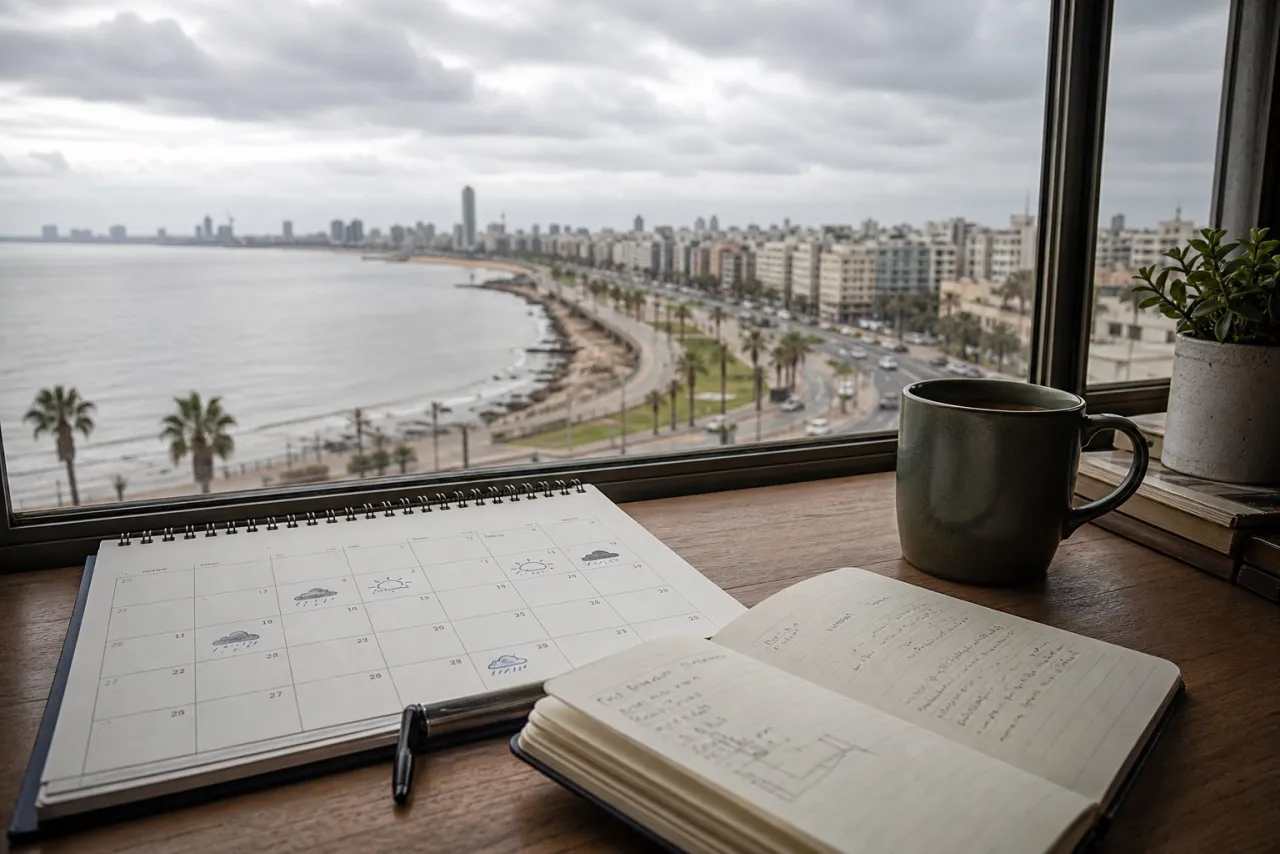 Cómo leer el pronóstico de 7 días en Montevideo para planificar la semana